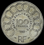 100 франков 1992 "Жан Монне" (Франция)