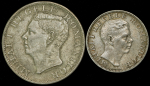 Набор из 2-х сер. монет (Румыния)