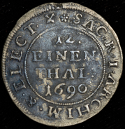 1/12 талера 1690 (Саксония)