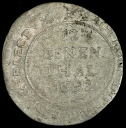 1/12 талера 1692 (Саксония)