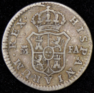 1/2 реала 1803 (Испания)