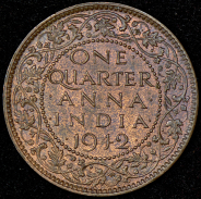 1/4 анны 1942 (Индия)