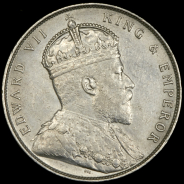 1 доллар 1907 (Стрейтс Сетлментс)