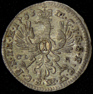 1 крейцер 1753 (Бранденбург-Байрейт)