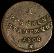1 пфеннинг 1800 (Аугсбург)