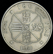 100 песет 1966 (Испания)