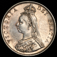 2 флорина (4 шиллинга) 1887 (Великобритания)