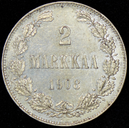 2 марки 1908 (Финляндия) L