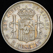 2 песеты 1882 (Испания)