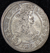 3 крейцера 1697 (Силезия)