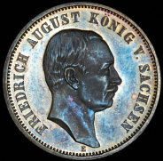 3 марки 1909 (Саксония) Е