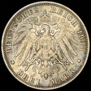 3 марки 1911 (Бавария) D