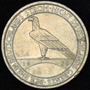 3 марки 1930 "Освобождение Рейнланда" (Германия) A