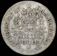 4 шиллинга 1727 (Гамбург)