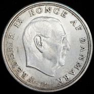 5 крон 1964 "Свадьба Принцессы Анны Марии" (Дания)