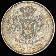 500 реалов 1908 (Португалия)
