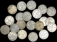 Набор из 21-ти сер. монет 5 копеек
