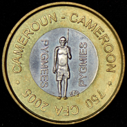 750 франков 2004 КФА ВСЕАО (Камерун)