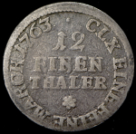 1/12 талера 1763 (Саксония)