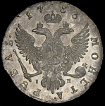 Рубль 1753