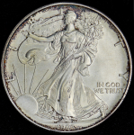 1 доллар 1993 "Американский серебряный орёл" (США)