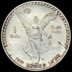 1 унция серебра 1995 (Мексика)