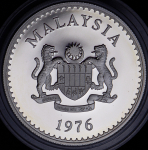 15 ринггит 1976 "Охрана дикой природы - Малайзийский гаур" (Малайзия)