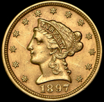 2 1/2 доллара 1897 (США)