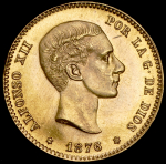 25 песет 1876 (Испания)