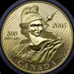 300 долларов 2005 "Британия" (Канада)