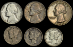 Набор из 6-ти монет (США)