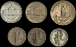 Набор из 6-ти монет (США)