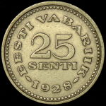 25 сентов 1928 (Эстония)