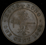 1 цент 1904 (Гонконг. Великобритания)