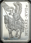 10 злотых 2009 "История польской кавалерии - Крылатый рыцарь 17 века" (Польша)