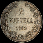 2 марки 1908 (Финляндия) L