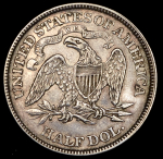 1/2 доллара 1869 (США)