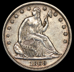 1/2 доллара 1869 (США)