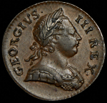 1/2 пенни 1772 (Великобритания)