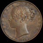 1 фартинг 1839 (Остров Мэн)