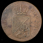 1 крейцер 1813 (Баден)