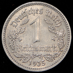 1 марка 1935 (Германия) А