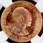 1 пенни 1958 (Гана) (в слабе)