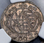 1 пфеннинг 1162 (Саксония) (в слабе)