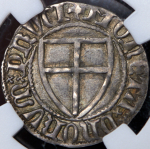 1 шиллинг 1351-82 (Тевтонский Орден) (в слабе)