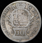 10 крейцеров 1763 (Вюрцбург)