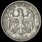 2 марки 1931 (Германия) J