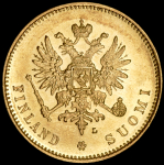 20 марок 1911 (Финляндия) L