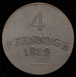 4 пфеннига 1812 (Саксен-Веймар-Эйзенах)