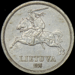 5 лит 1936 (Литва)